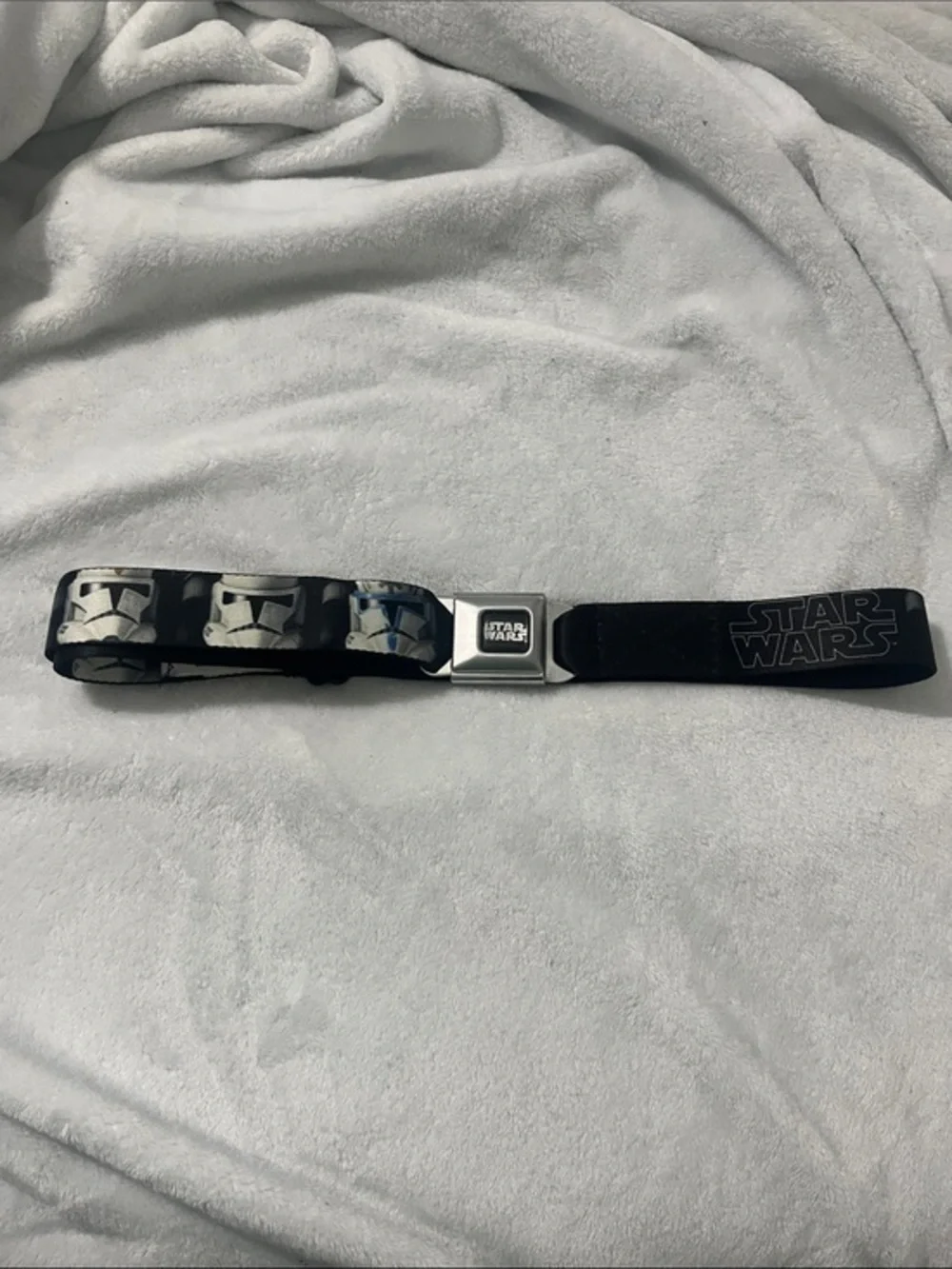 Buckle Down Bot’s Star Wars Storm Trooper Seatbelt style belt
